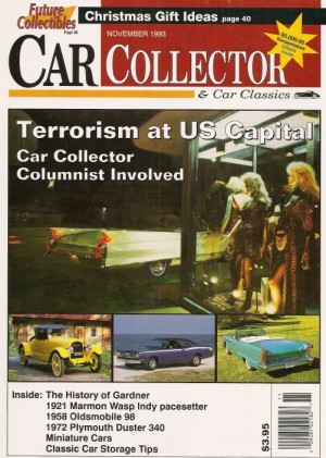 CAR COLLECTOR & CAR CLASSICS 1993 NOV - GARDNER,'21 MARMON WASP INDY PACESETTER